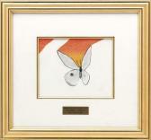 NABOKOV Vladimir 1899-1977,Rabbithead logo in the form of a butterfly,Christie's GB 2003-12-17
