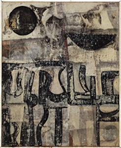 NACK Kenneth George 1923-2009,Composition abstraite,1970,Artprecium FR 2014-10-22
