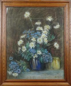 NACKAERTS Frans 1884-1948,Vase fleuri,Monsantic BE 2022-09-04
