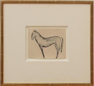 NADELMAN Elie 1882-1946,STANDING HORSE,1911,Stair Galleries US 2014-12-06