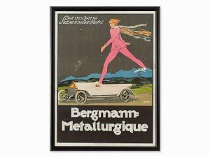 NAEGELE Otto Ludwig 1880-1952,Poster for Bergmann-Metallurgique,c.1909,Auctionata DE 2016-08-10