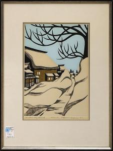 NAGAI Kiyoshi 1911-1984,Blue Sky,1970,Clars Auction Gallery US 2013-04-13