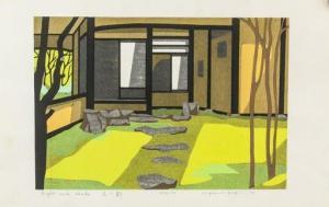 NAGAI Kiyoshi 1911-1984,Light and shade,1971,888auctions CA 2020-05-21