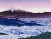 Nagai Tomoko 1982,Distant Peak (Mt. Fuji),Mainichi Auction JP 2023-01-13