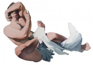 NAGANO Shozo 1928-2008,Untitled (Shrouded Man),1984,Shapiro Auctions US 2023-10-21