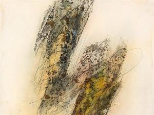 NAGAOKA Kunito 1940,Abstract Composition,1970,Auctionata DE 2016-08-10