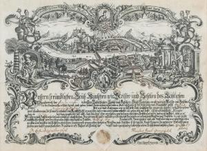 NAGAZAUN Johann 1735,Büchsenmeister-Gesellenbrief für Matthias May,1802,Palais Dorotheum 2014-11-20