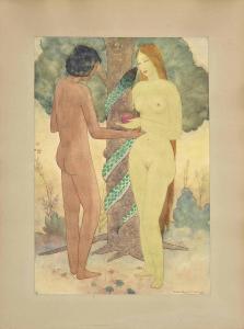 NAGESHKAR Viswanath 1910-2001,Adam and Eve,Christie's GB 2014-01-21
