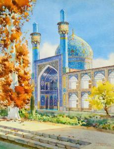 NAHAPETIAN Yervand 1916-2006,Die Moschee von Isfahan,Van Ham DE 2020-01-29
