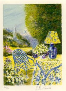 NAHMIAS Richard 1954,« MY GARDEN »,Chantilly Encheres FR 2014-04-20