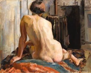 NAIDITCH Vladimir 1903-1980,Nude in the Artist's Studio,MacDougall's GB 2024-04-10