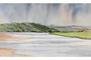 NAIRNE James,River Oykell, Sutherland, Scotland from ne,1990,The Cotswold Auction Company 2015-05-15