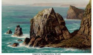 NAISH John George 1824-1905,South Side of the Cull Rock (Serpentine), Mullion ,Heritage 2022-04-14