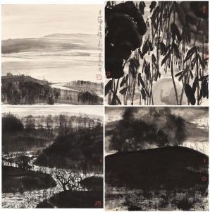 NAIZHENG ZHU 1935-2013,Landscapes,1980,Christie's GB 2017-05-22