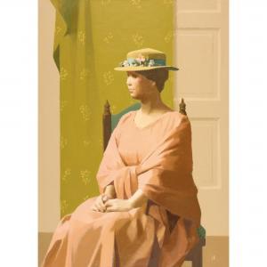NAKAMURA Seiji 1935-2011,A WOMAN SITTING ON A CHAIR,New Art Est-Ouest Auctions JP 2024-02-23