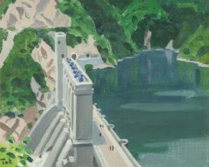 NAKAMURA Takuji 1897-1988,Sakuma Dam,Mainichi Auction JP 2022-07-08