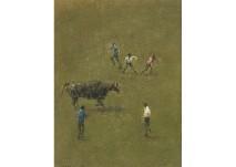NAKAMURA Teruyuki,Cattle and boys,Mainichi Auction JP 2021-05-14