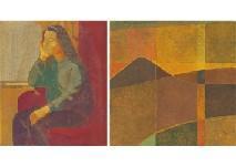 NAKANISHI Ryo,Staring direction,1990,Mainichi Auction JP 2019-05-10