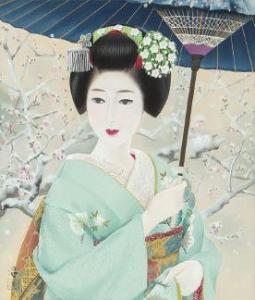 NAKAO Jun 1917-2008,Snow,Mainichi Auction JP 2023-08-03