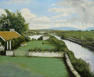 NALLY Fergal F. 1955-1967,Canal Near Ballinrobe, Mayo,Morgan O'Driscoll IE 2022-11-07