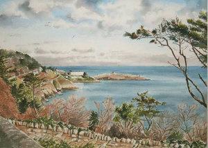 Naomi Peppard,View of Dalkey Island,De Veres Art Auctions IE 2007-09-25