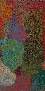 NAPALTJARRI MILLIGA 1921-1994,Artist's Country,1992,Mossgreen AU 2015-08-30