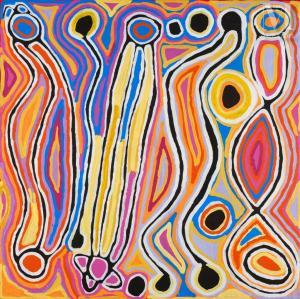 NAPANGARDI Judy Watson 1925-2016,Mina Mina Jukurrpa - Ngalyipi,2007,Millon & Associés FR 2024-03-09