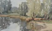 NAPIER Isabel,river scene,Fieldings Auctioneers Limited GB 2012-10-06