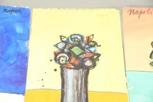 NAPOLI Giuseppe 1929-1967,Flowers in a Vase,1962,Nadeau US 2020-08-22