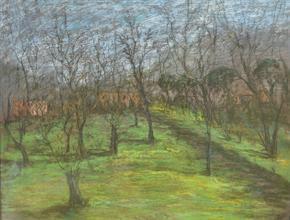 NAPOLI Giuseppe 1929-1967,Paesaggio con alberi spogli,1910,Vincent Casa d'Aste IT 2016-12-03