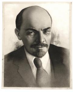 NAPPELBAUM Mikhaïl Salomonovich 1869-1958,Lenin Official Portrait,The Romantic Agony BE 2015-06-19