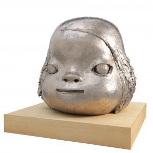 NARA Yoshitomo 1959,Otafuku No 2 (Moon-Faced Woman No.2),2010,Christie's GB 2017-11-25