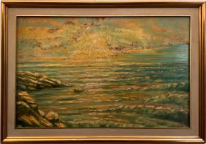 NARDI Antonio 1888-1965,Paesaggio marino al tramonto,Il Ponte Casa D'aste Srl IT 2023-02-22