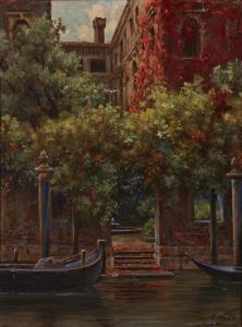 NARDI Enrico 1864-1947,Venetian palazzo,Rosebery's GB 2023-06-06