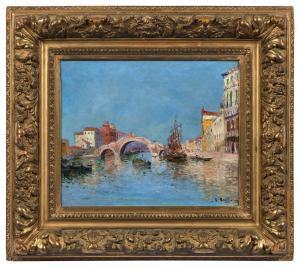 NARDI Francois 1861-1936,Vue du Cannaregio à Venise,Osenat FR 2024-06-30