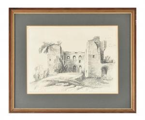 NASH Frederick 1782-1856,Caesar's Tower, Kenilworth Castle, Warwickshire,Dreweatts GB 2021-12-09