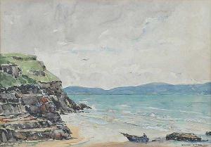 NASH George,BEACHED ROWING BOAT,Ross's Auctioneers and values IE 2017-03-29