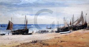 NASH John Frederick 1836,On the beach, Brighton,1856,Gorringes GB 2018-09-25