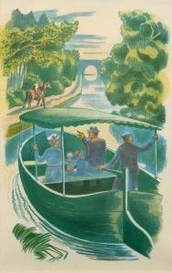 NASH John Northcote 1893-1977,The Langollen Canal,1939,Rosebery's GB 2018-10-09