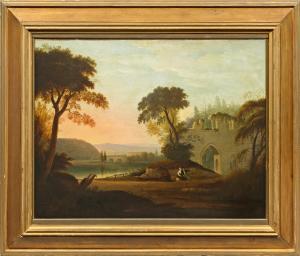 NASMYTH Margaret 1791-1869,Romantische Landschaft,1849,Schloss DE 2018-09-01