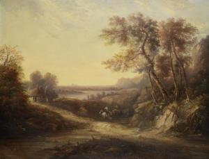 NASMYTH Margaret 1791-1869,Travellers on a country road,Bonhams GB 2014-03-18