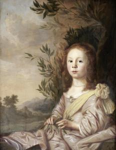 NASON Peter 1612-1688,Portrait of a young girl, three-quarter-length, in,Bonhams GB 2013-07-03