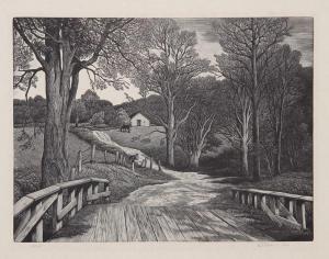 NASON Thomas W,Country Road,1945,Ro Gallery US 2013-01-31