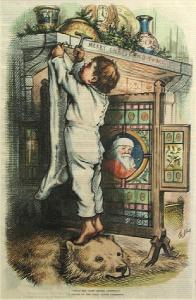 NAST Thomas 1840-1902,Twas Night before Christmas, from Harper'sWeekly,1876,Bonhams GB 2010-11-21