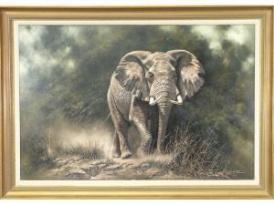 NATHAN Ian 1954,African Elephant,Chilcotts GB 2014-07-19