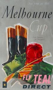 NATOCK S,Melbourne Cup, Fly Teal Direct,1959,International Art Centre NZ 2013-02-27