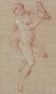 NATOIRE Charles Joseph 1700-1776,A nude woman holding an ewer,Christie's GB 2013-01-31