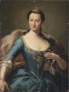 NATTIER Jean Marc 1685-1766,Ritratto di dama,Capitolium Art Casa d'Aste IT 2018-10-17