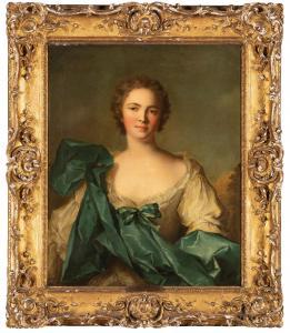 NATTIER Jean Marc 1685-1766,Ritratto di dama in veste blu,Wannenes Art Auctions IT 2024-03-05