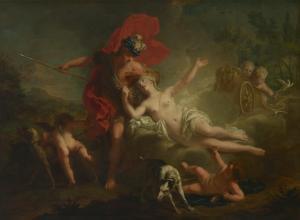 NATTIER Jean Marc 1685-1766,Venus and Adonis,1713,Christie's GB 2024-04-17